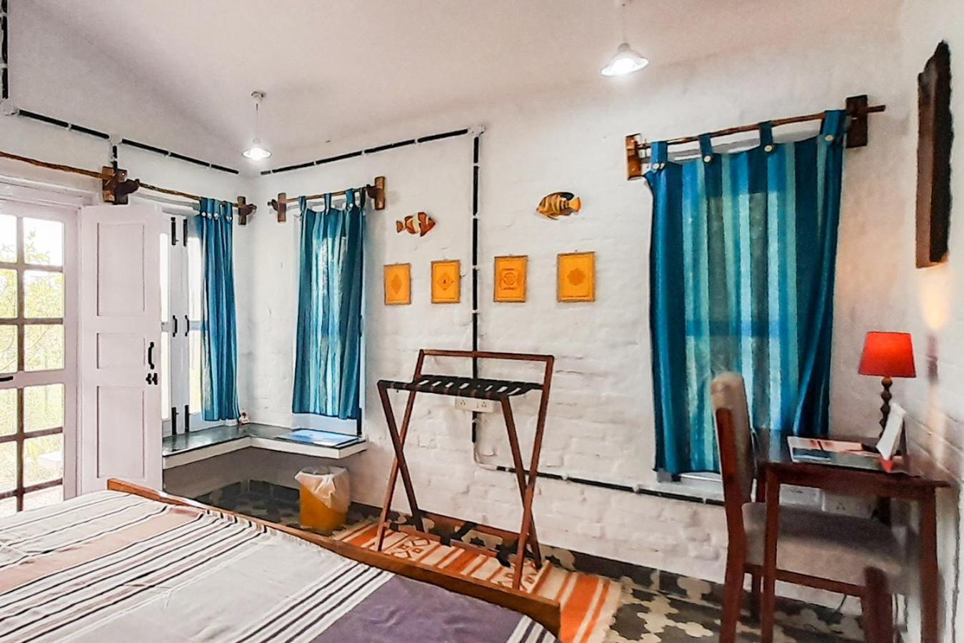 Forest Side Farm - Homestay At Kotabagh Near Nainital And Jim Corbett Bagian luar foto