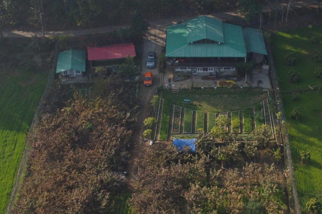 Forest Side Farm - Homestay At Kotabagh Near Nainital And Jim Corbett Bagian luar foto