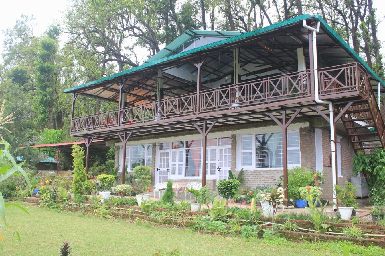Forest Side Farm - Homestay At Kotabagh Near Nainital And Jim Corbett Bagian luar foto